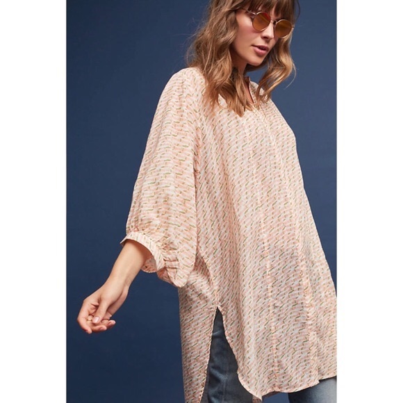 NWT Maeve Lena Yarn Dyed Tunic - Picture 3 of 5